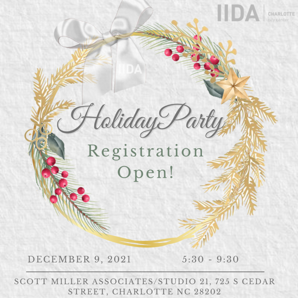 Charlotte Holiday Party & Wreath Competition IIDA Carolinas